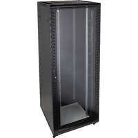 Environ CR800 24U Rack 800x600mm Glass (F) Steel (R) B/Panels F/Mgmt Black Flat Pack